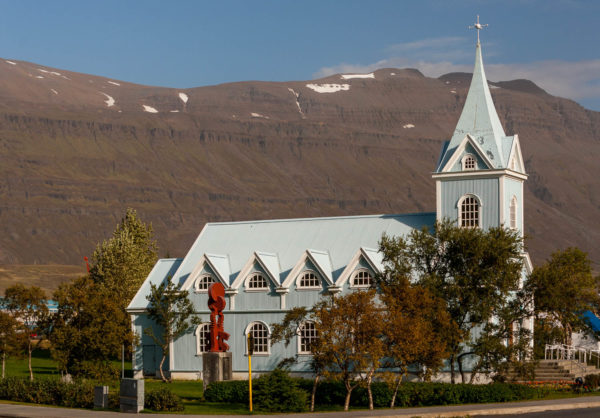 Kirche, Seyðisfjörður, Island