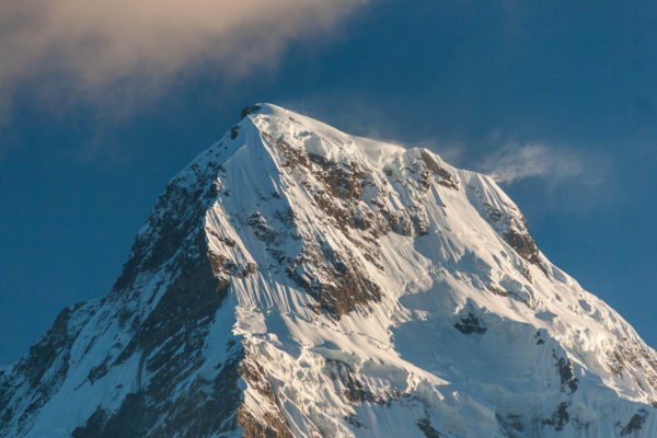 Bergspitze, Himalaya, Nepal