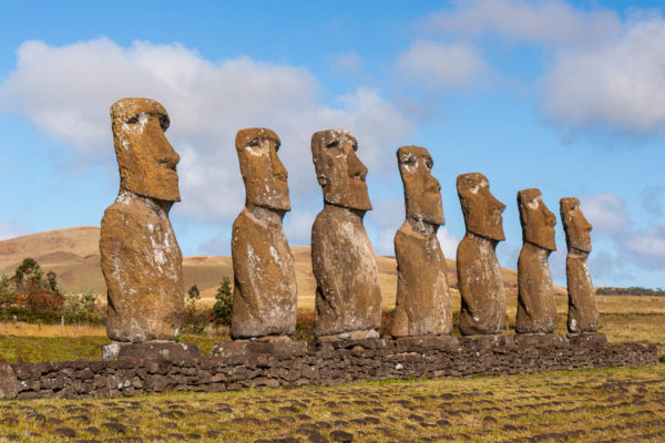 Steinköpfe, Rapa Nui, Osterinsel