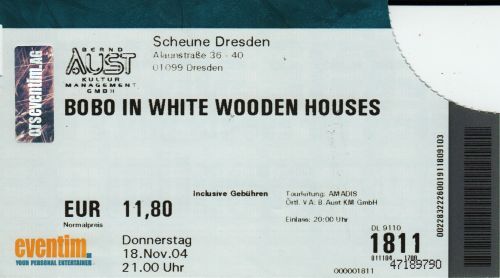 2004 Bobo in white wooden houses Dresden