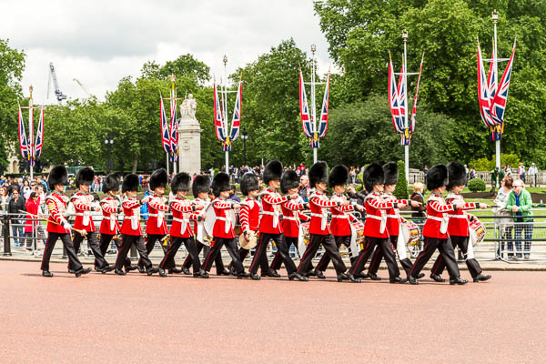 Wachwechsel am Buckingham Palace