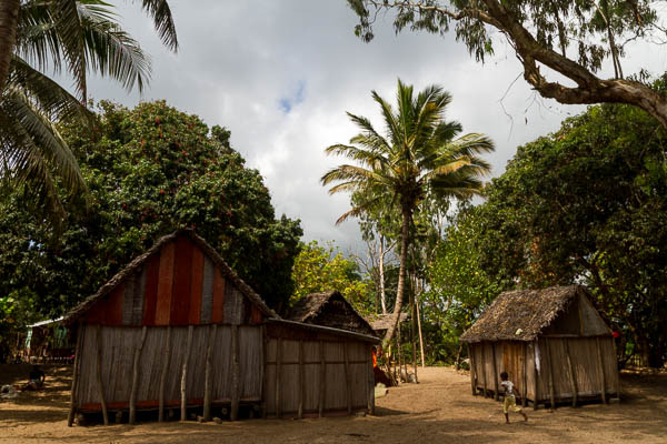 Madagaskar, Dort, Hütte