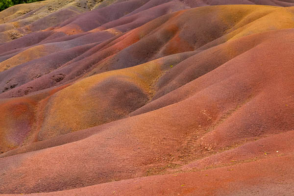 Mauritius, Erde, Farben