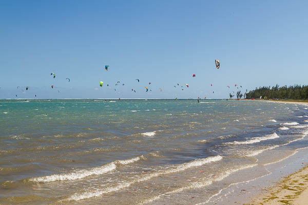 Mauritius, Kite, Strand