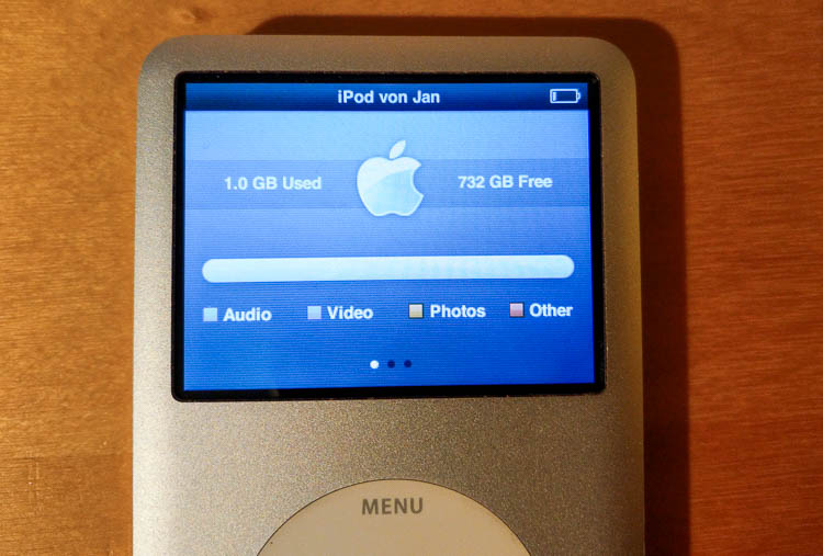 iPod classic Upgrade