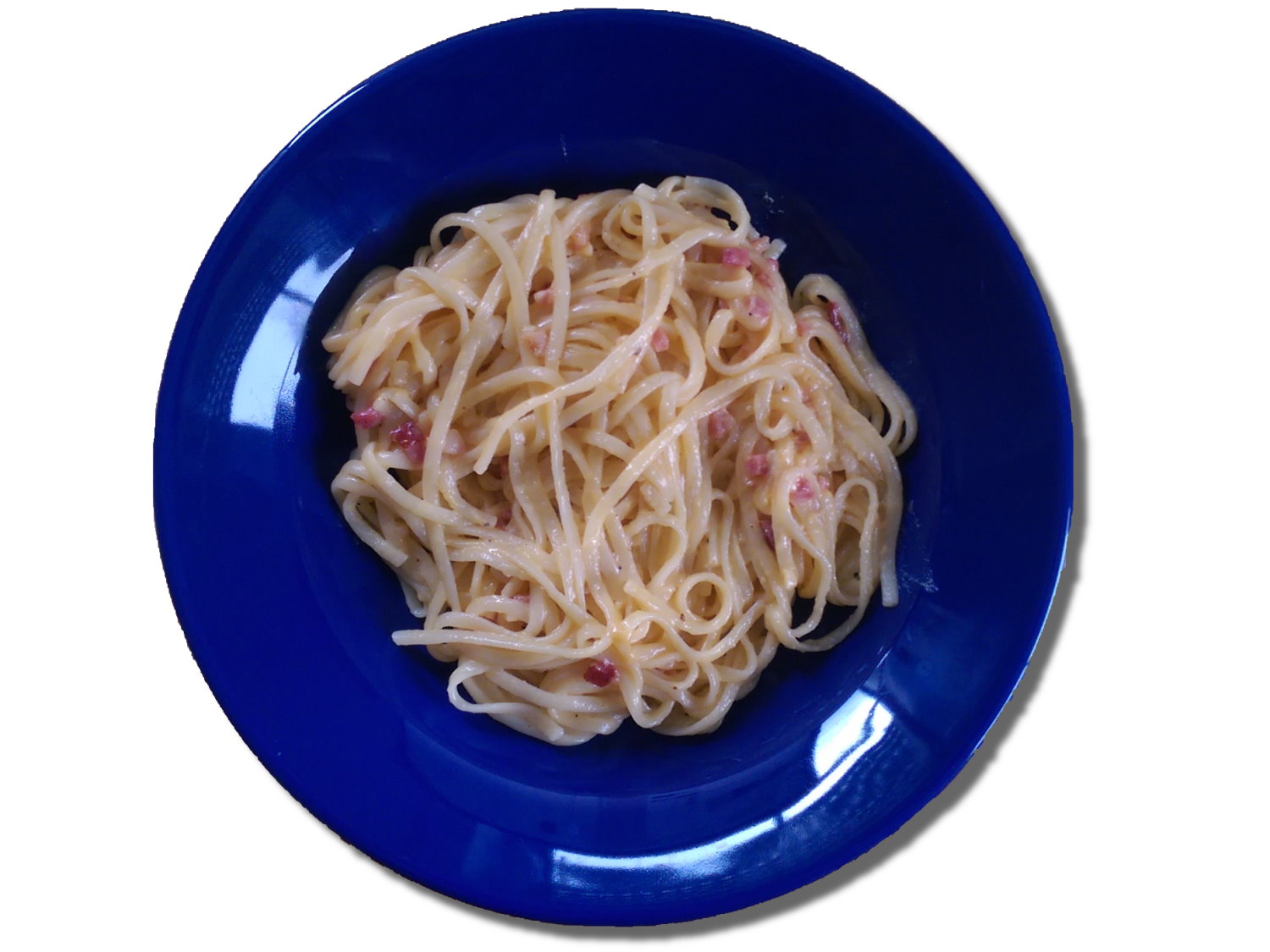 Spaghetti Carbonara ohne Sahne - electro-space
