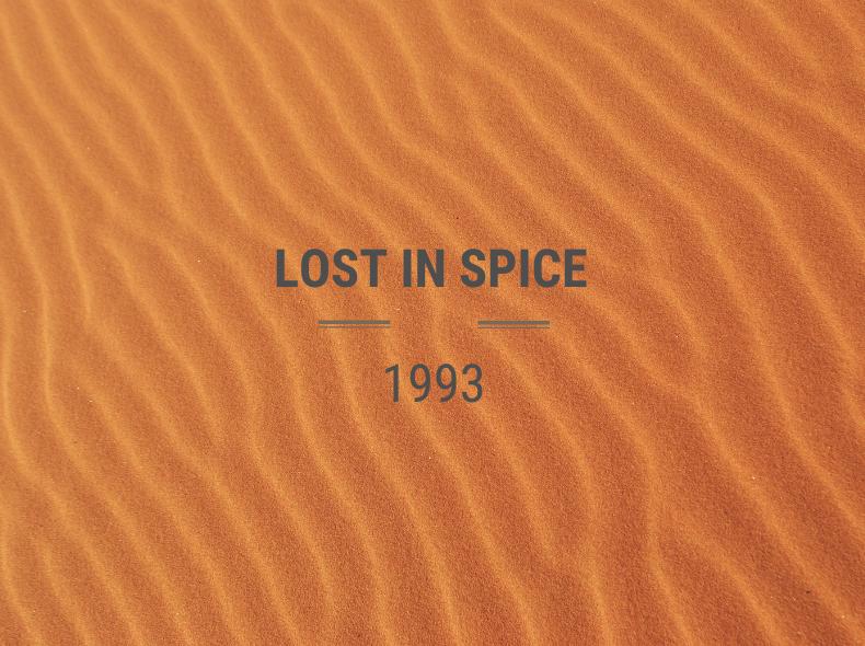 Lost In Spice, Blog Challenge