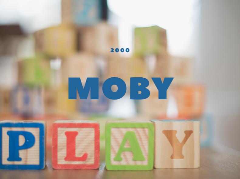 Moby, Play, 2000, Blog Challenge