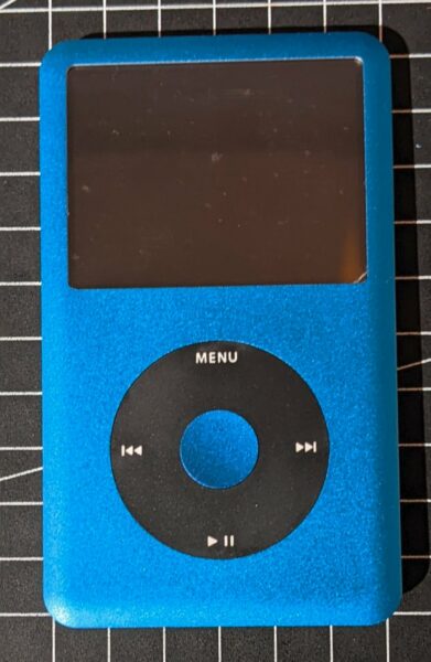 Front iPod classic blau