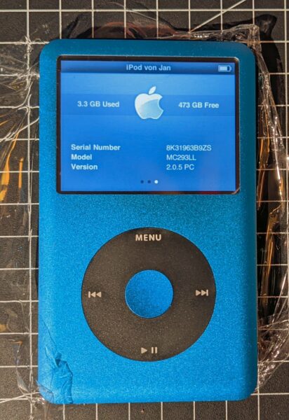 Ein neuer iPod classic mit 512GB