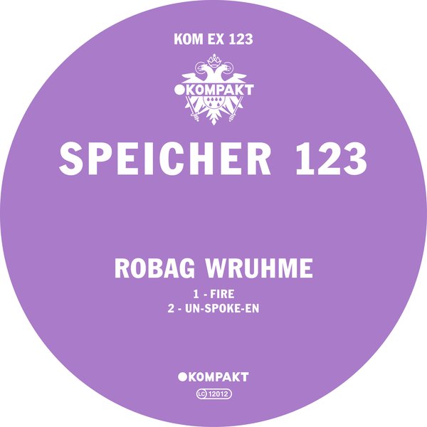 Robag Wruhme - Speicher 123