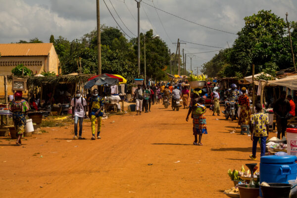Straße in Togoville