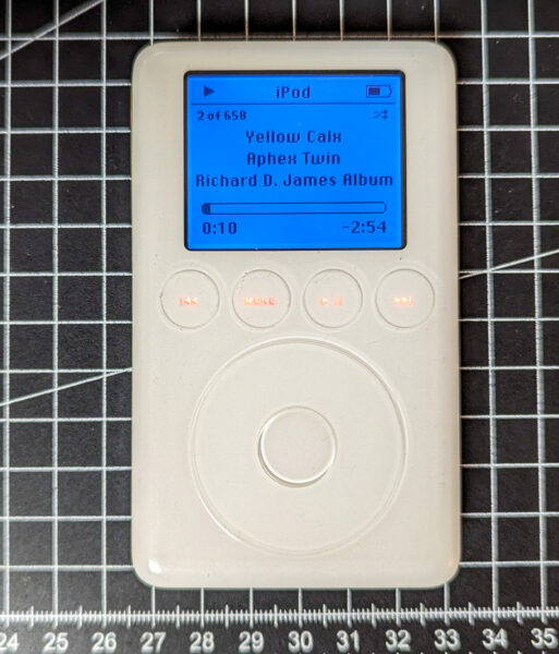 iPod 3. Generation im Testlauf