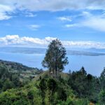 Blick auf die Insel Samosir