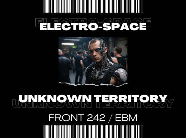Titelbild F wie Front 242 / EBM aus der Serie Unknown Territory